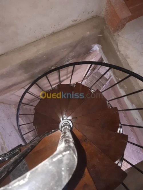 escalier metalique 