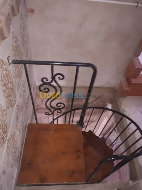 escalier metalique 