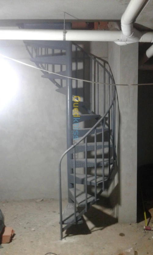 escalier metalique 