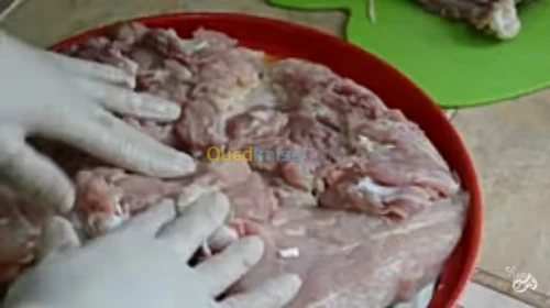 poulet pour chawarma rapidité propreté