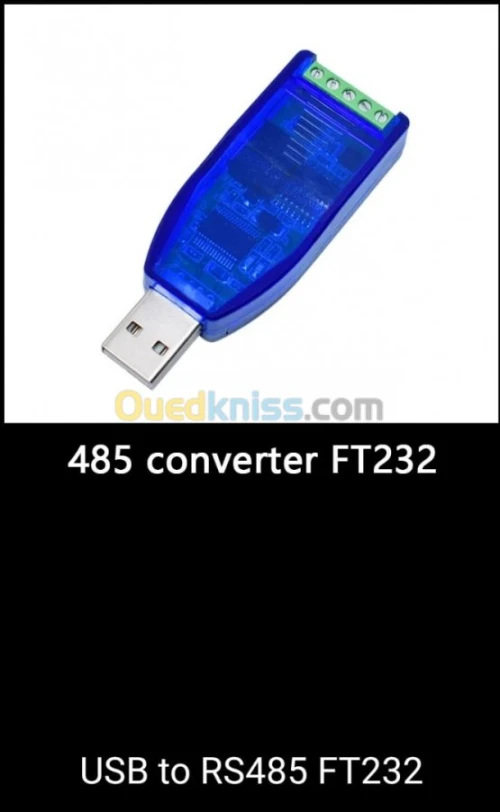Convertisseur industriel USB TO RS485 arduino