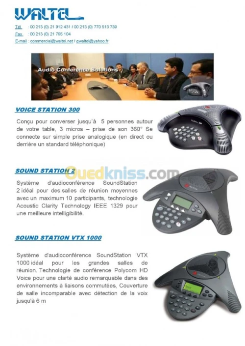Système d'audio conférence POLYCOM