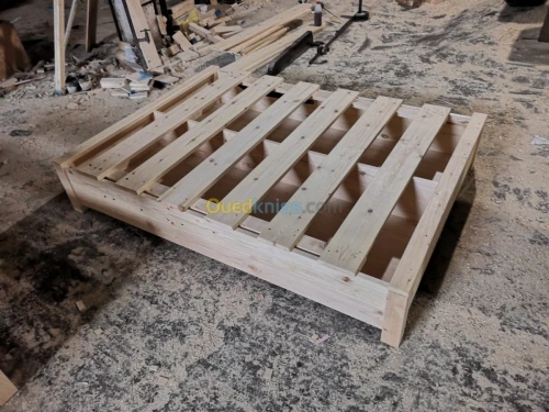 Sommier coffret en bois (Fabrication)