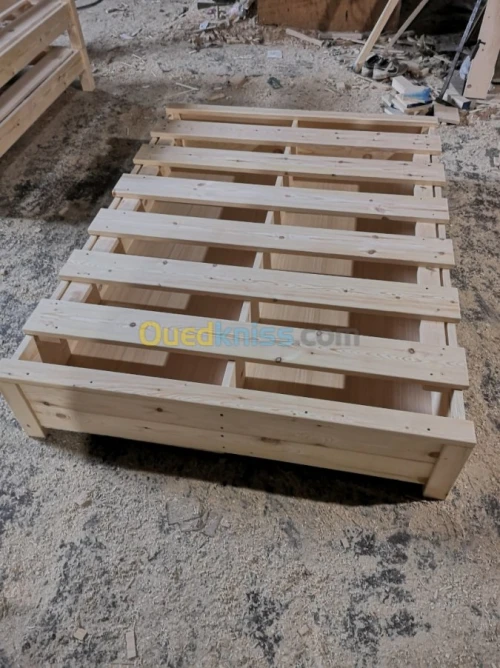 Sommier coffret en bois (Fabrication)