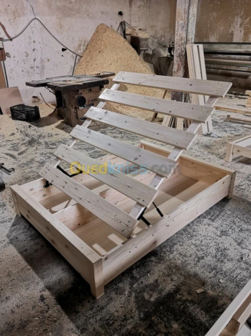 Sommier coffret en bois (Fabrication)