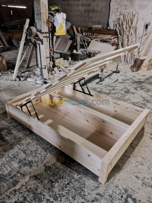 Sommier coffret en bois (Fabrication)