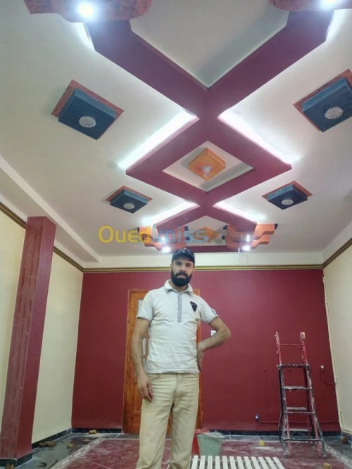 BA13,Revetement décoratif, Peintures