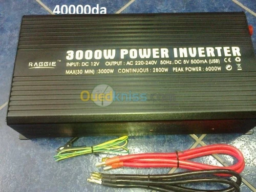 convertisseur de courant 12v en 220v