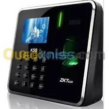 POINTEUSE BIOMETRIQUE ZKTECO K50 pro