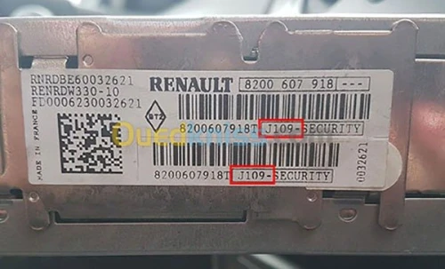 Décodage autoradio Renault