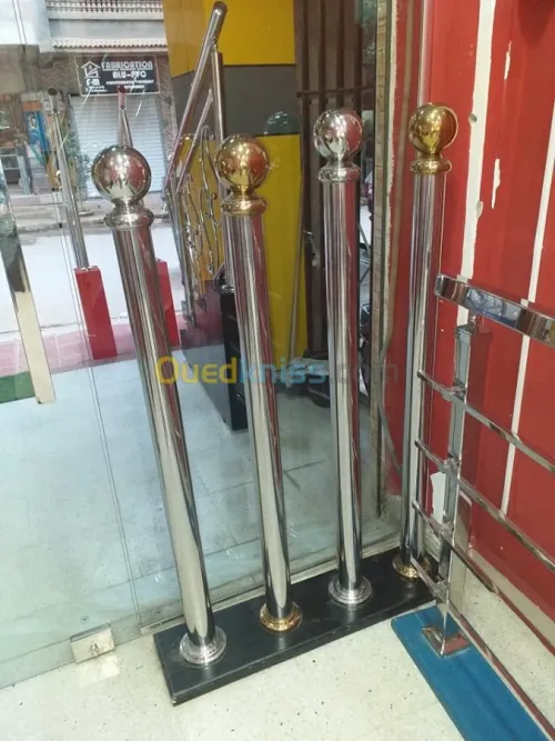 ENTREPRISE DE TRAVAUX EN INOX & VERRE