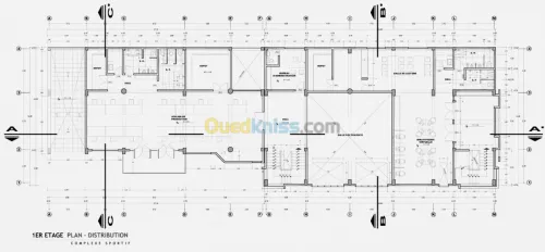 dessin codifié en 2D sur autocad