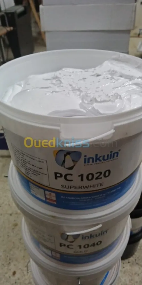 Encre Plastisol superwhite couvrant 