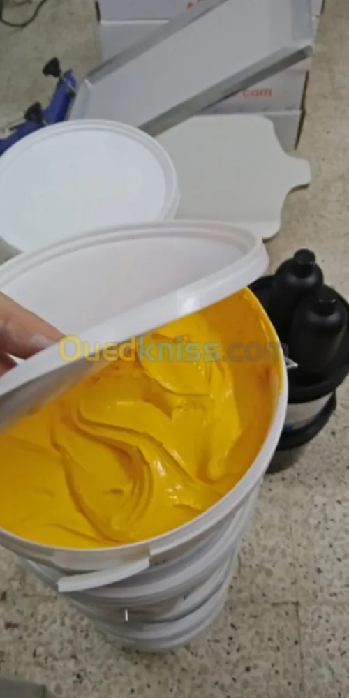 Encre Plastisol superwhite couvrant 