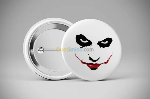 Badge pins