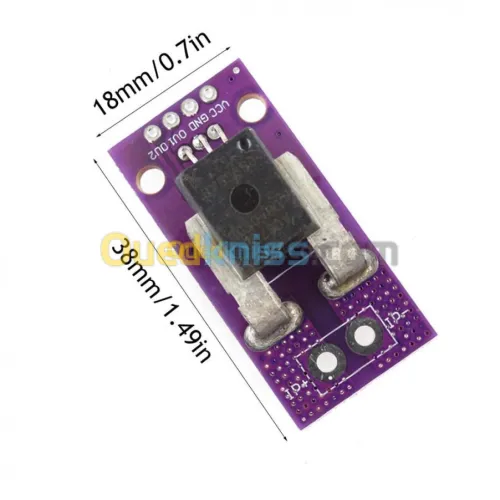 Capteur de courant ACS758 50A / 100A Arduino