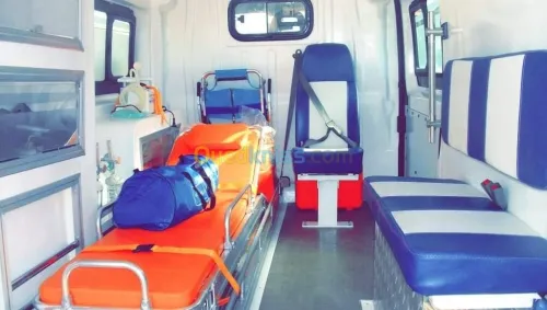 Aménagement fourgon ambulance