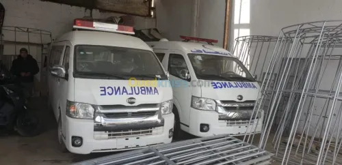 Aménagement fourgon ambulance