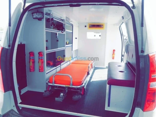 Aménagement fourgon ambulance