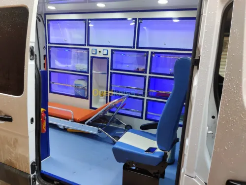 Aménagement fourgon ambulance