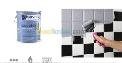 Peinture spéciale faience isaval 