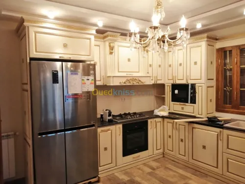 Meuble cuisine en bois massif