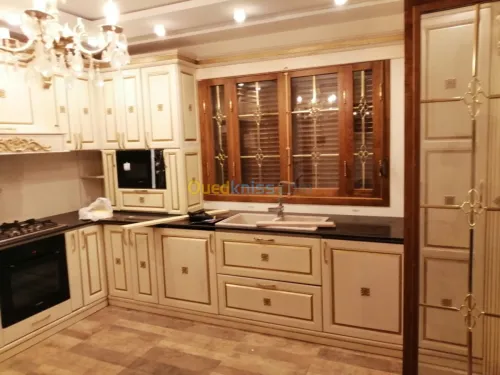 Meuble cuisine en bois massif