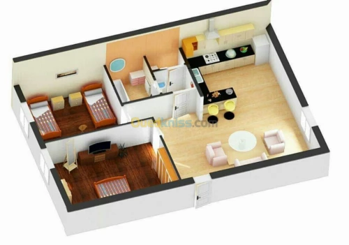 Vente Appartement F3 Mostaganem Mostaganem