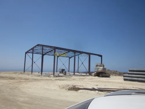 Construction de charpente metallique 