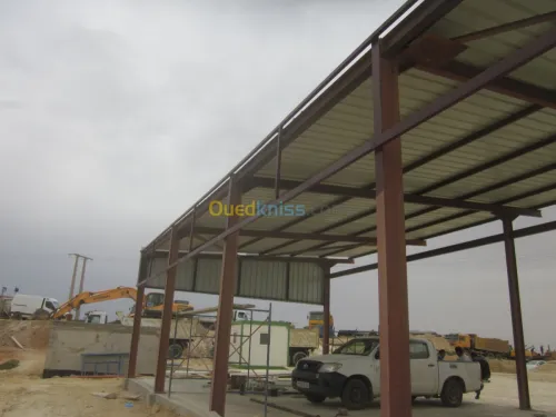 Construction de charpente metallique 