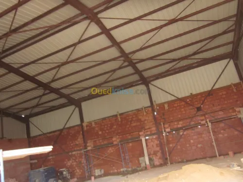 Construction de charpente metallique 