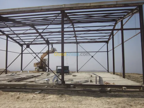 Construction de charpente metallique 