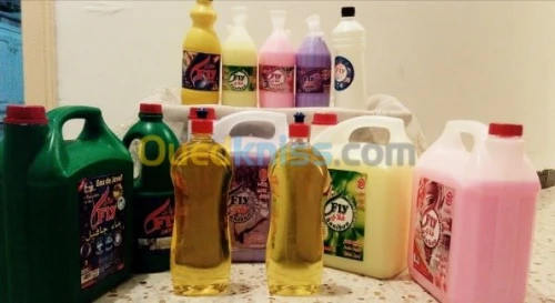 production des produits de nettoyage 