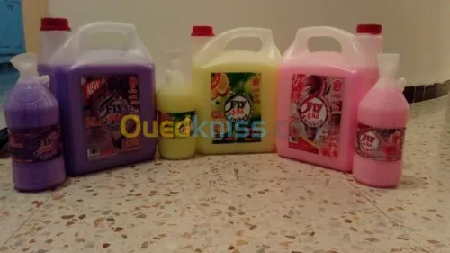 production des produits de nettoyage 