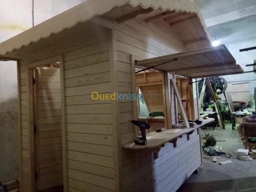 Construction chalets et kiosques