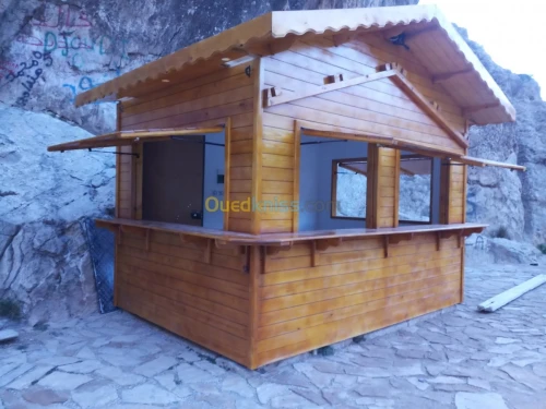 Construction chalets et kiosques