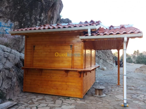 Construction chalets et kiosques