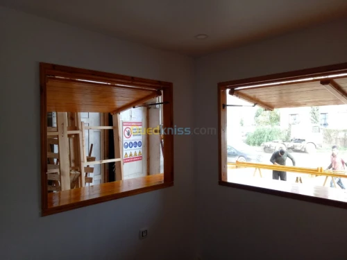 Construction chalets et kiosques