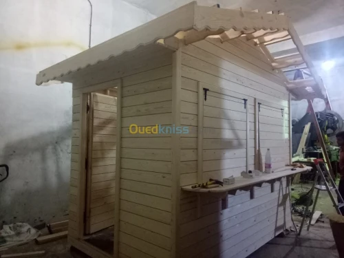 Construction chalets et kiosques