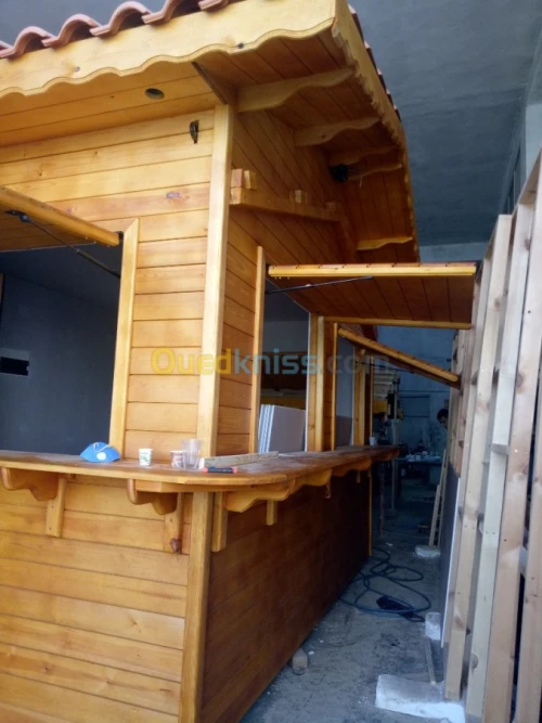 Construction chalets et kiosques