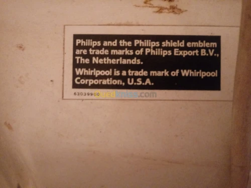 Machine a laver Philips Whirlpool 