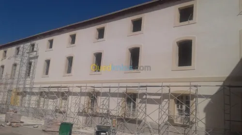 monocouche de façades