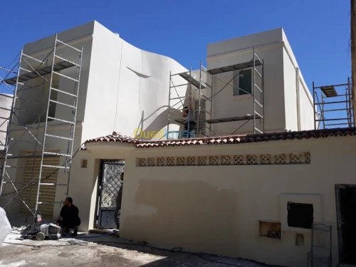 monocouche de façades
