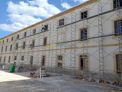 monocouche de façades