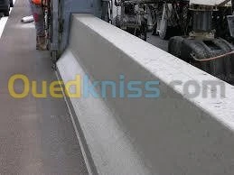 pose glissière en beton armé