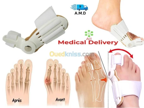correcteur d'orteils HALLUX VALGUS
