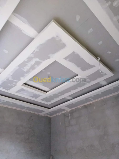 decoration placoplatr ba13/تركيب بلاكو