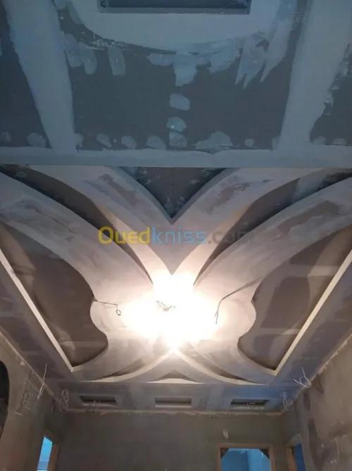 decoration placoplatr ba13/تركيب بلاكو