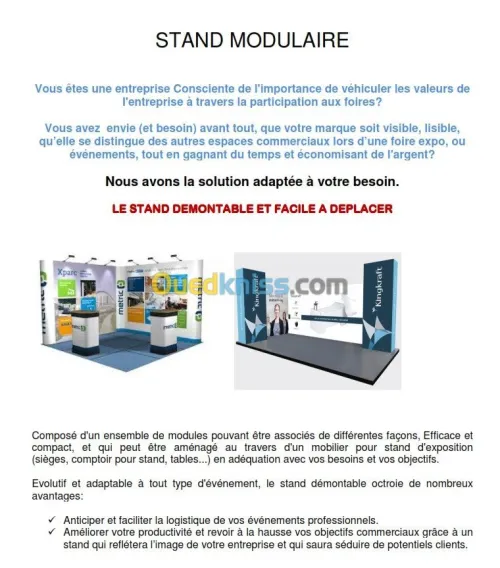 STAND MUDOLAIRE