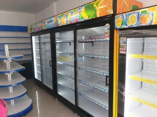 equipement des magasin RAYONAGE FRIGO 